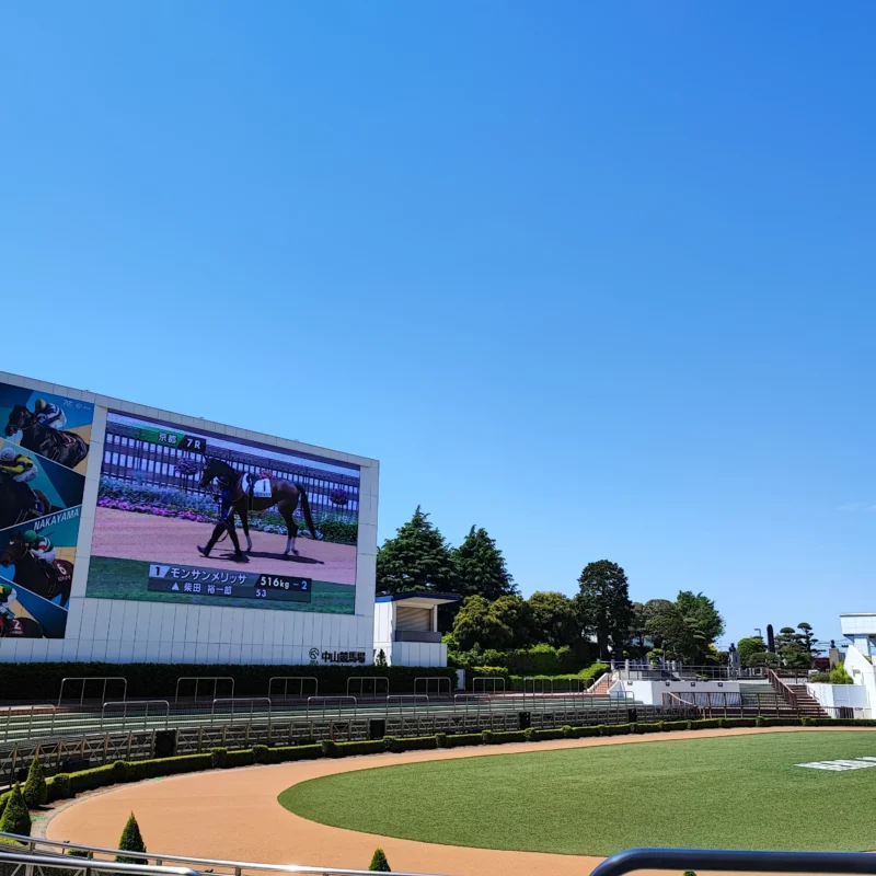 パークウインズ中山競馬場・パドックの様子